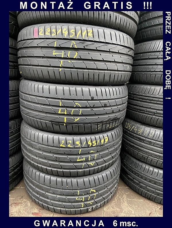225/45/17 Hankook Ventus S1 Evo2_6,5mm_4szt_(40)