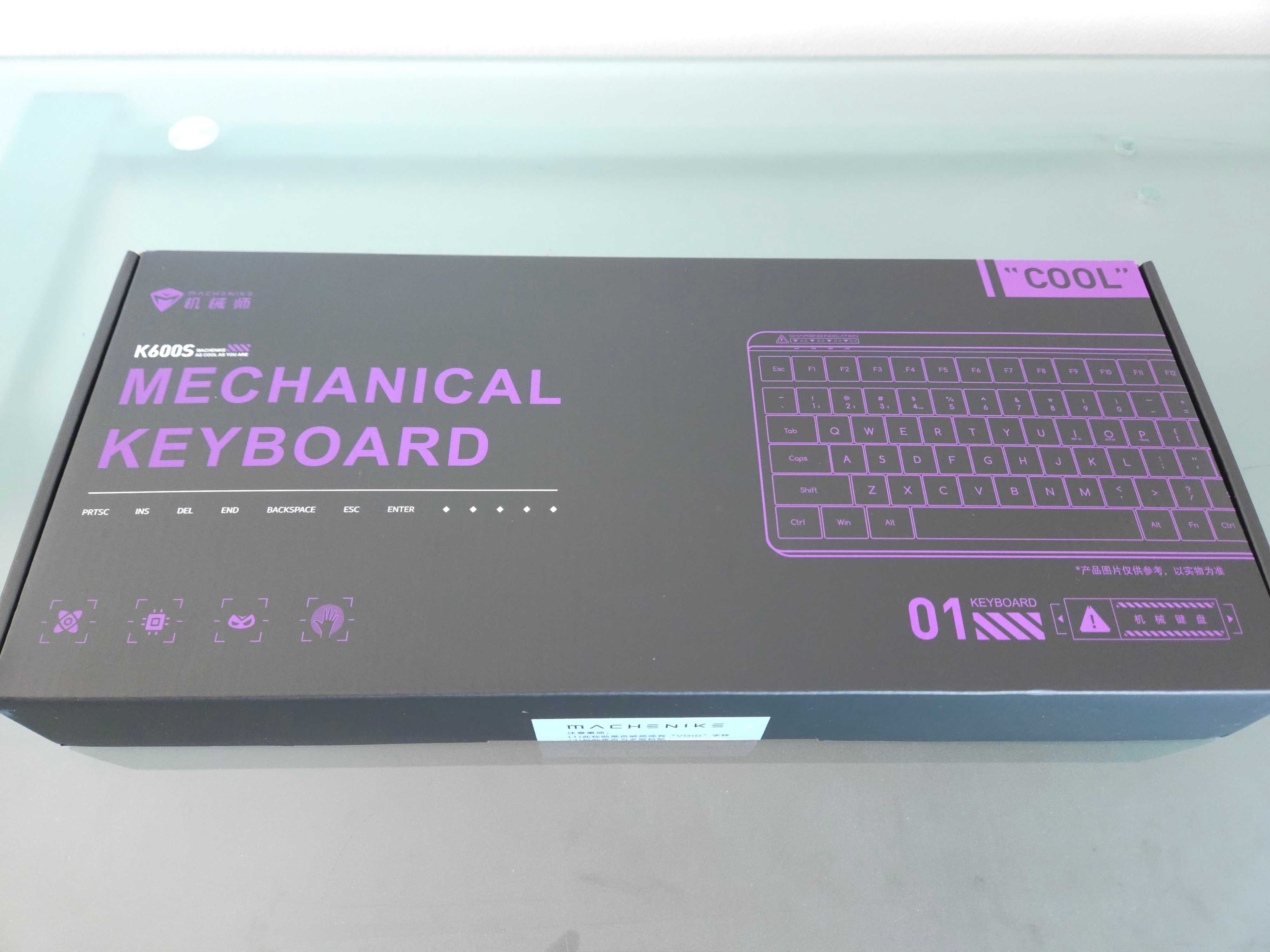 Machenike K600S 96% механічна бездротова клавіатура ANSI US