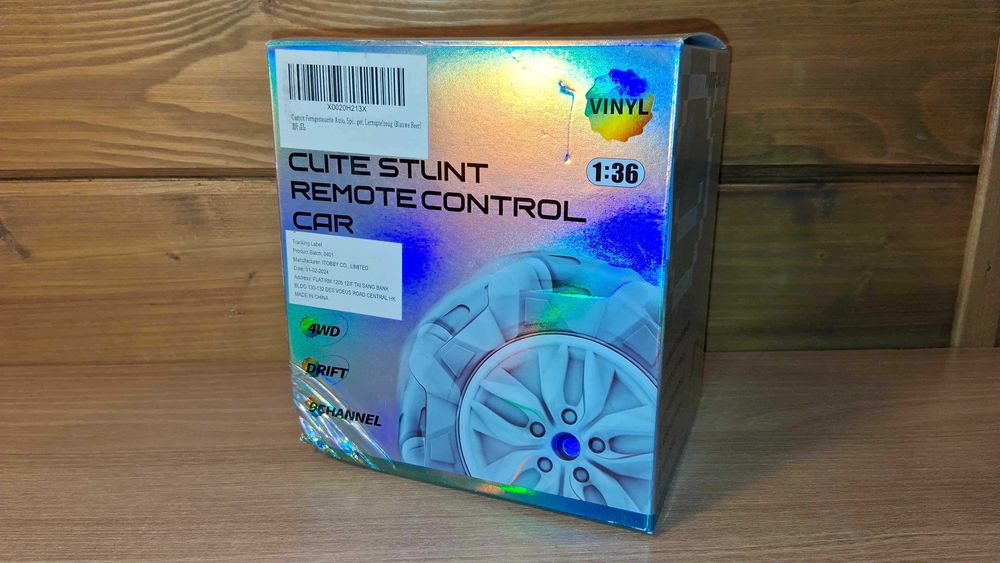 Samochód Akrobata Zdalnie Sterowany Gestem i Pilotem Policja