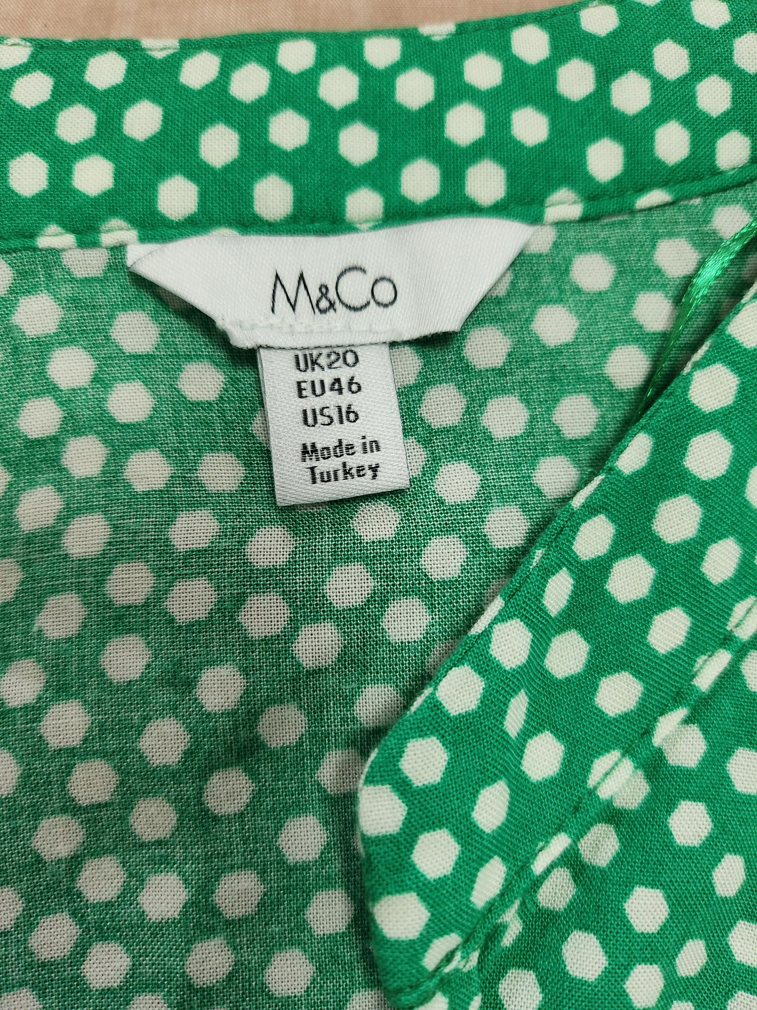 Длинное ярусное платье оверсайз M&Co