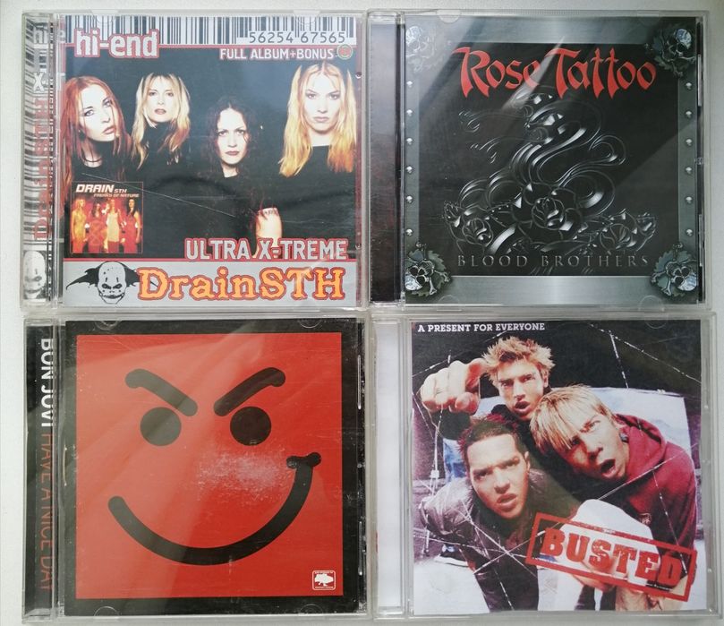 CD диски Rock/Metal/Pop/Electro (полный список)