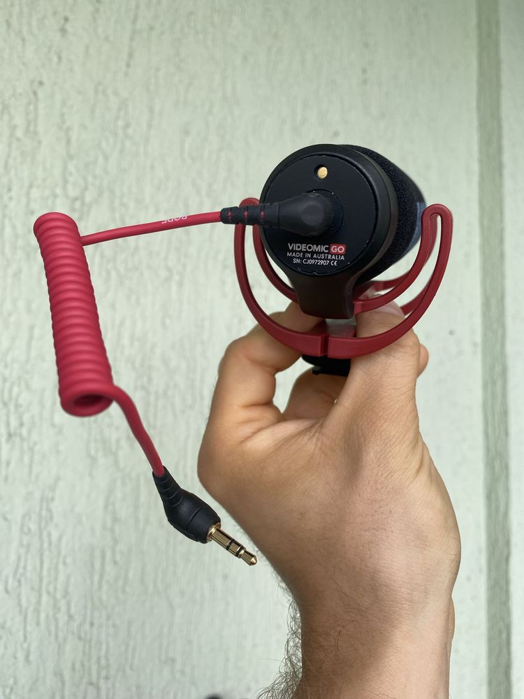 Mikrofon Rode VideoMic Go - na gwarancji jak nowy!