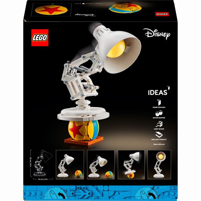 Конструктор LEGO Ideas Disney Pixar Luxo Jr (21357)