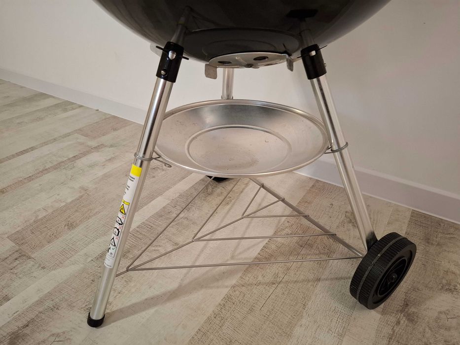 Duży grill węglowy 57cm WEBER Bar-B-Kettle, prawie nowy, gwarancja