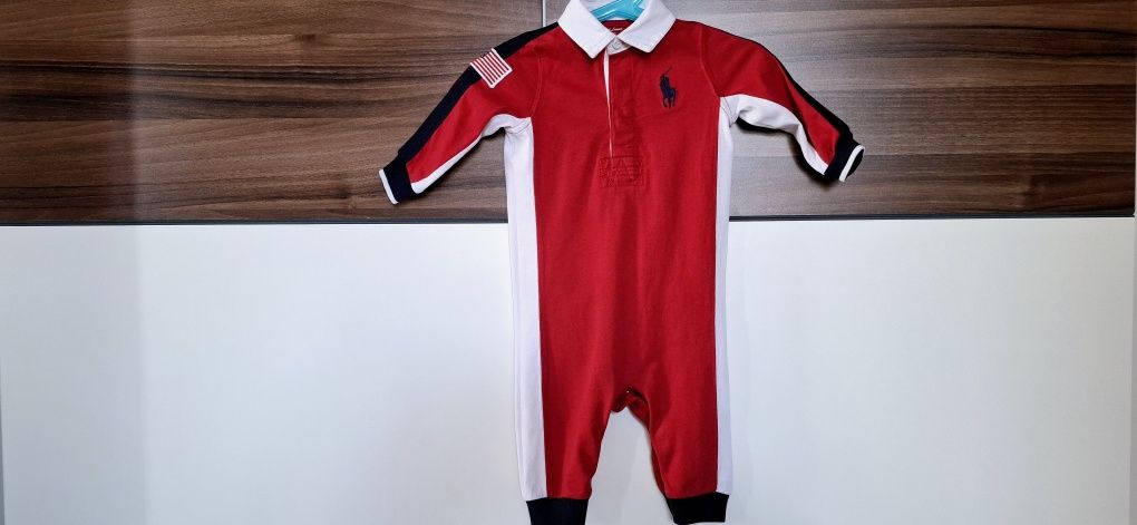 Jak Nowy! Ralph Lauren, rewelacyjny rampers, roz. 68cm