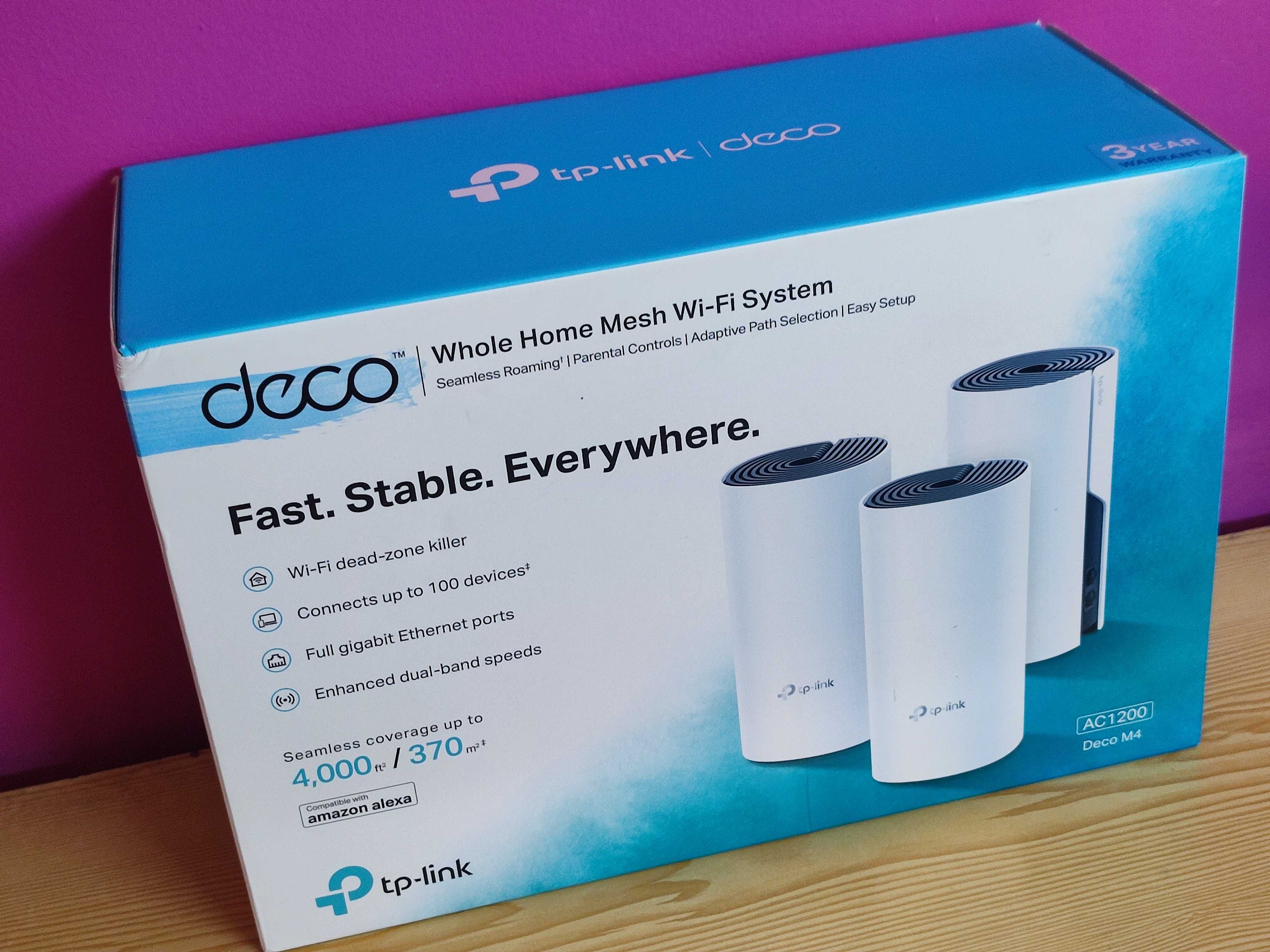 TP-Link Deco M4R Mesh Wi-Fi - 3 Unidades