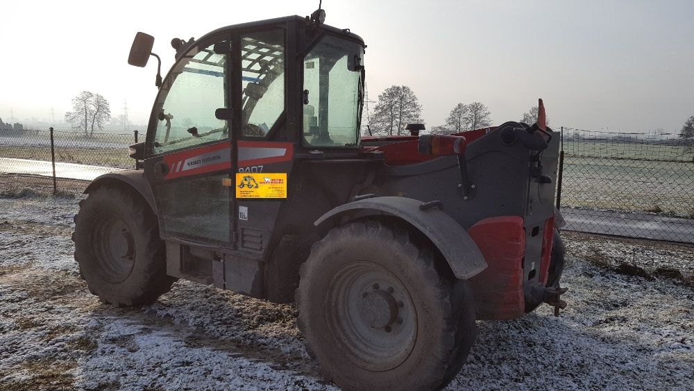 klamka zamknięcie szyby tylnej Bobcat, Massey Ferguson ładowarka tele