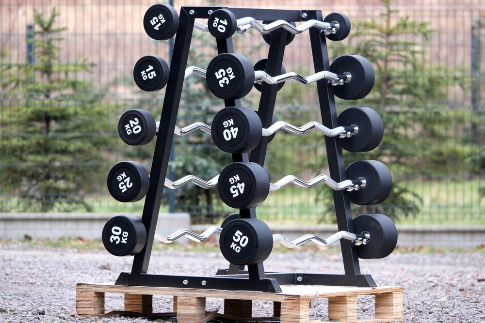 Sztangi Modułowe Stałe 10/15/30/45/50 kg NOWE Siłownia Fitness