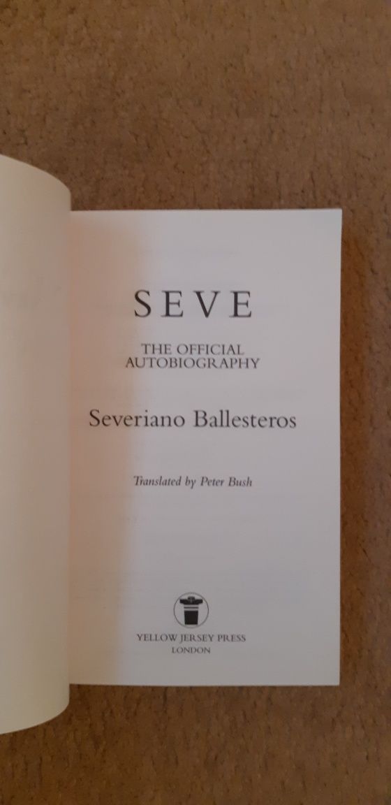 S.Ballesteros- Seve golf książka PO ANGIELSKU angielski books