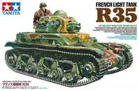 Збірна модель 1/35 Renault R35 французький легкий танк Tamiya 35373