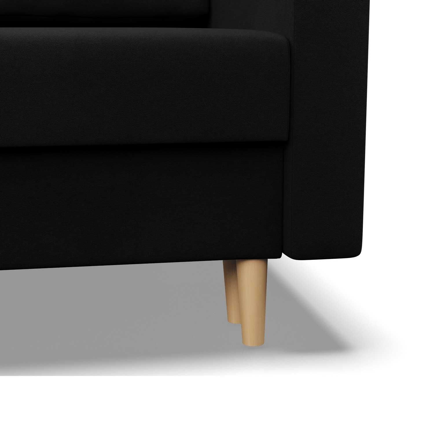 Sofa Kanapa 2-osobowa Rozkładana do Salonu Poczekalni Pojemnik Blank