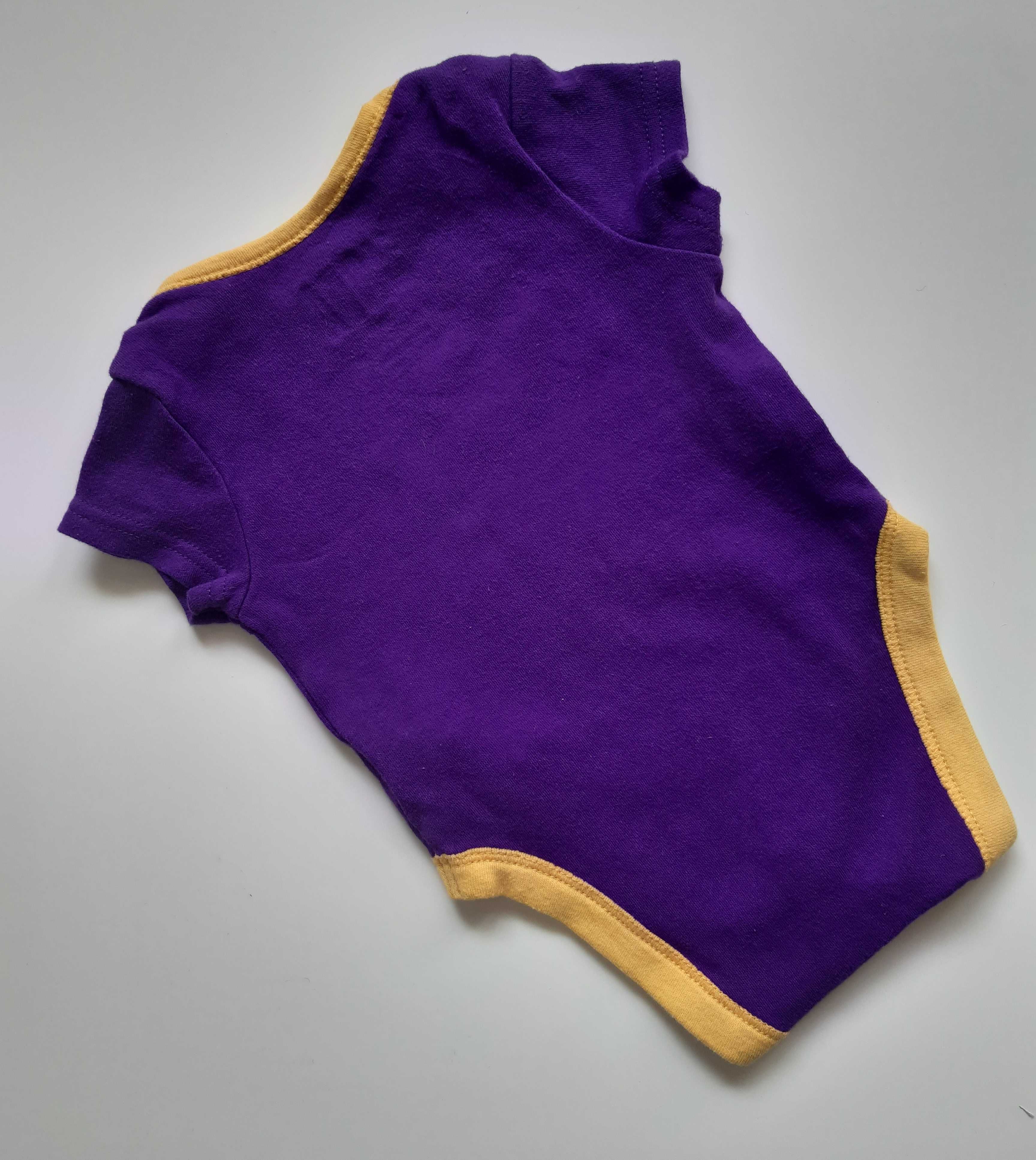 Спортивный боди на новорожденного мальчика 0-3 мес. nba lakers primark