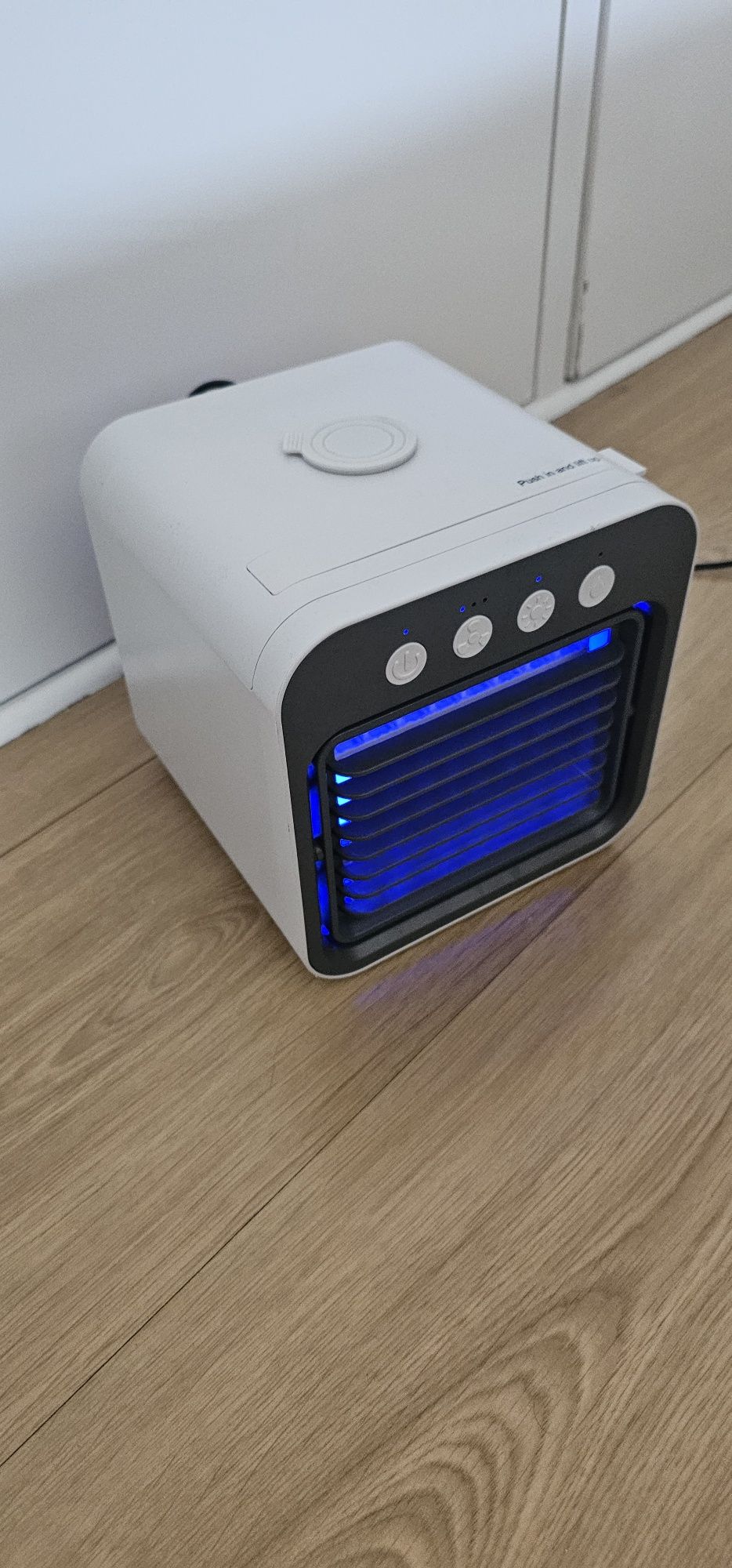 Mini climatizador portátil
