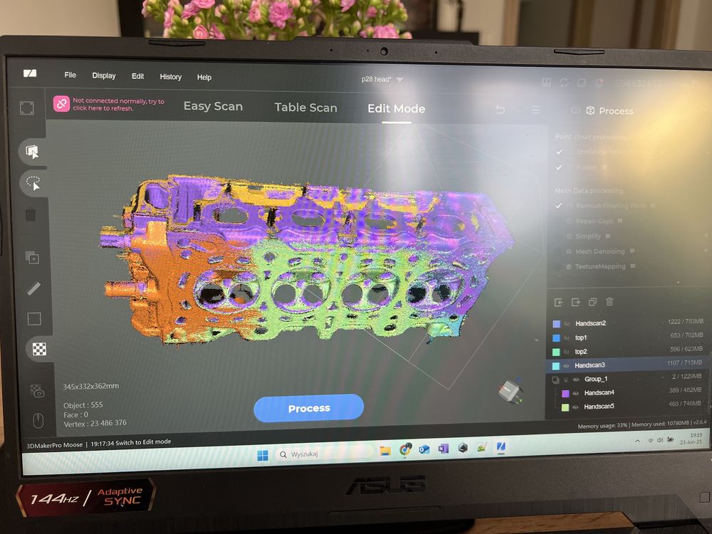 Skaner 3D 3Dmakerpro Moose 0,03mm