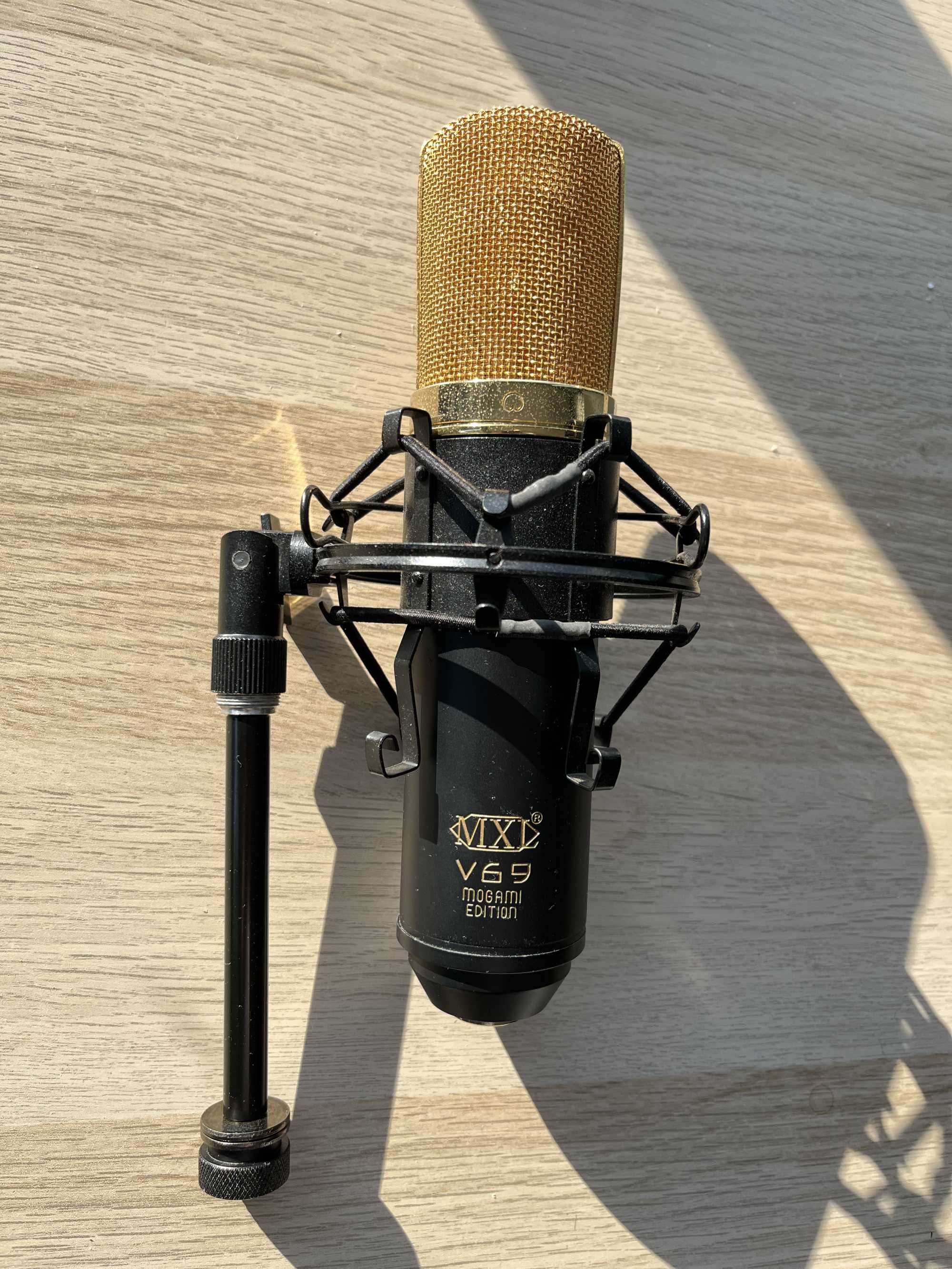 MXL V69M - Mikrofon lampowy + ekran akustyczny