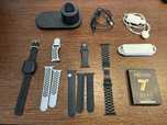 Apple Watch serie 7 GPS 45mm midnight + Acessórios diversos