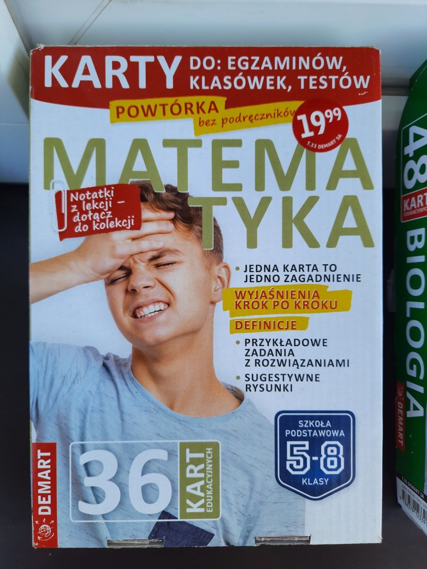 Matematyka, karty pracy