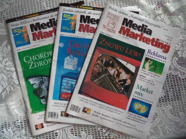 "Media i Marketing" 3 numery czasopisma 1999