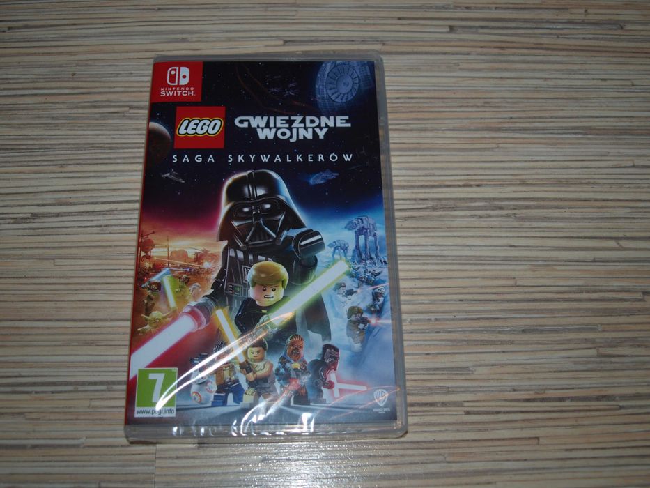 Gra dla dzieci LEGO Gwiezdne Wojny Saga Skywalkerów switch nowa!!