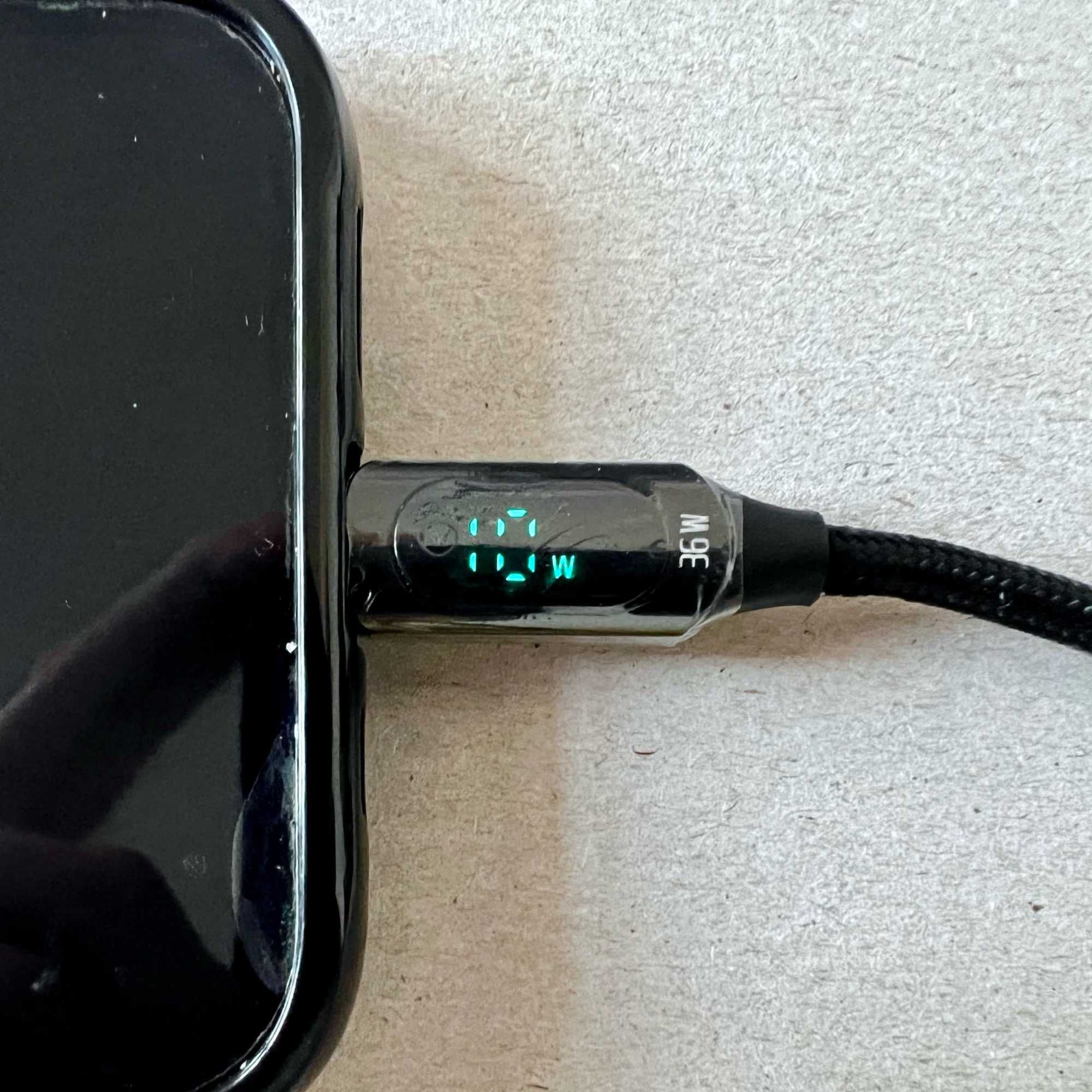 Toocki kabel USB-C do iPhone PD 36W transmisja danych, Lightning