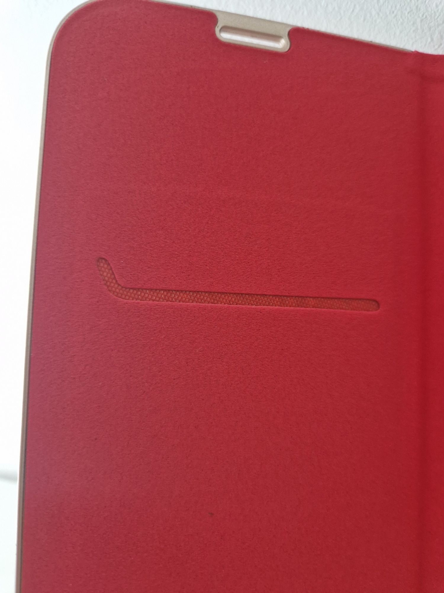Kabura Book z ramką do Iphone 14 czerwona