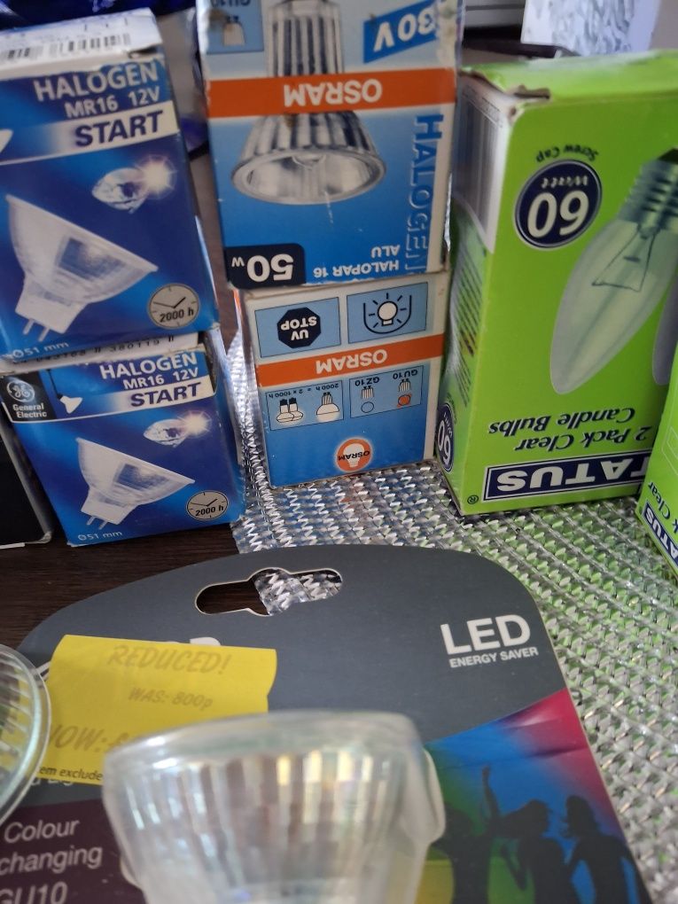 Halogeny led ,żarowki