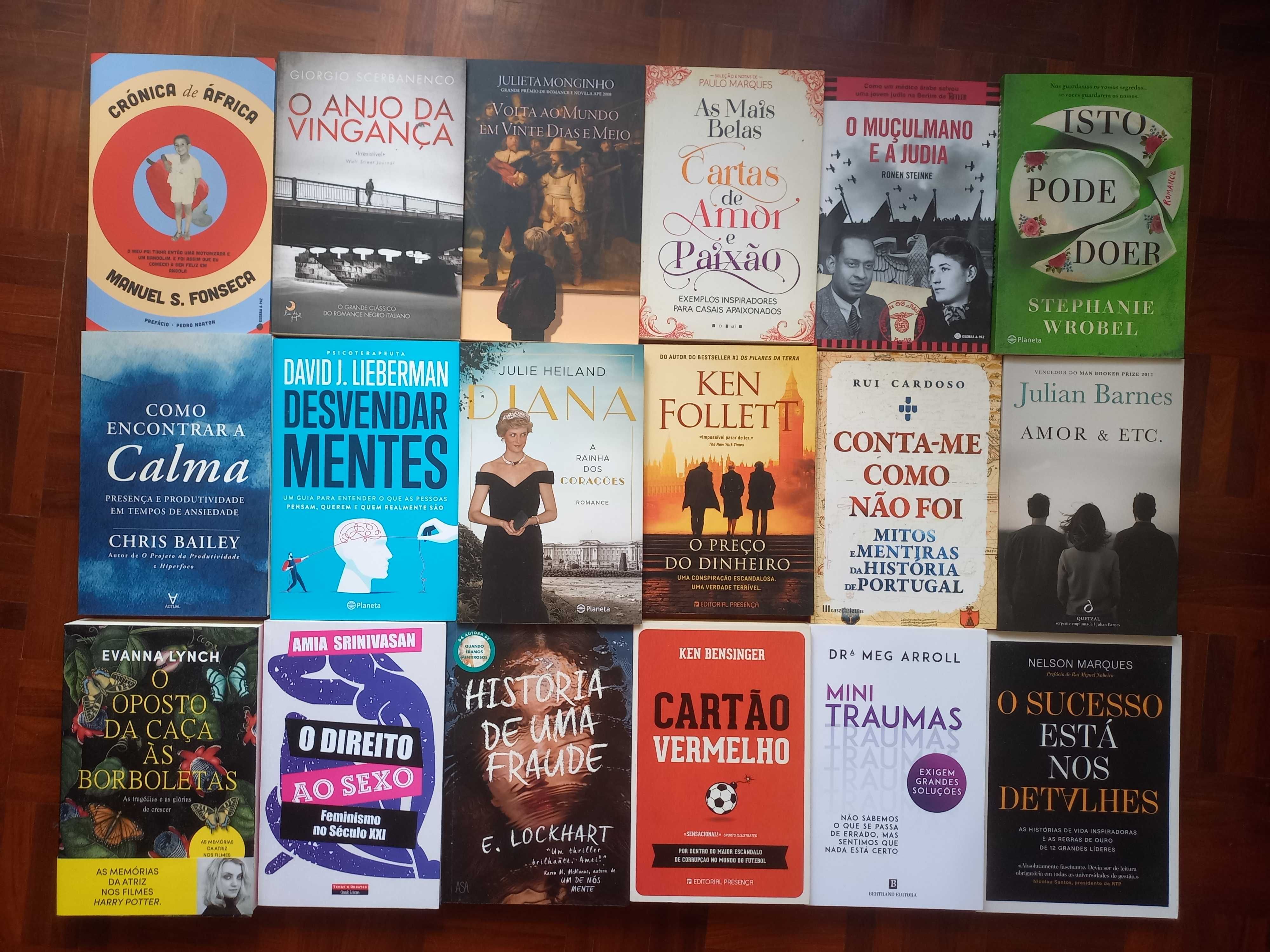 Lote de 106 livros