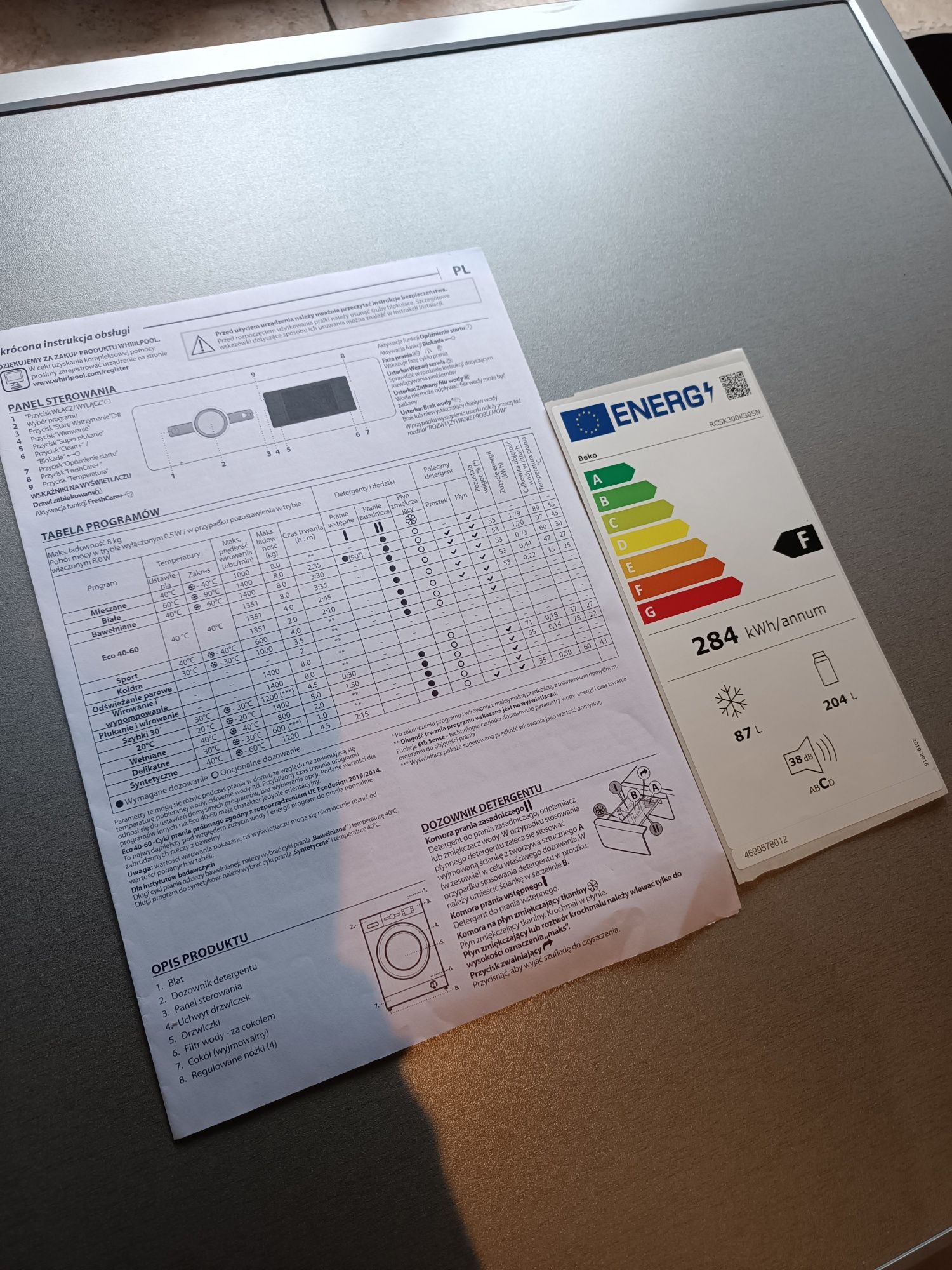 Zmywarka Beko 60CM szara jak nowa