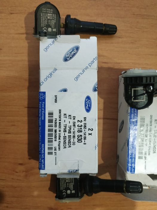 Датчики давления шин для Ford и других марок