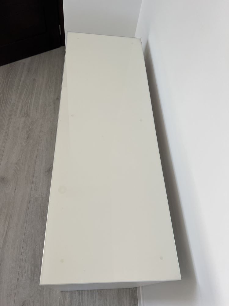 Toaletka IKEA MALM – biały kolor, 120x41 cm