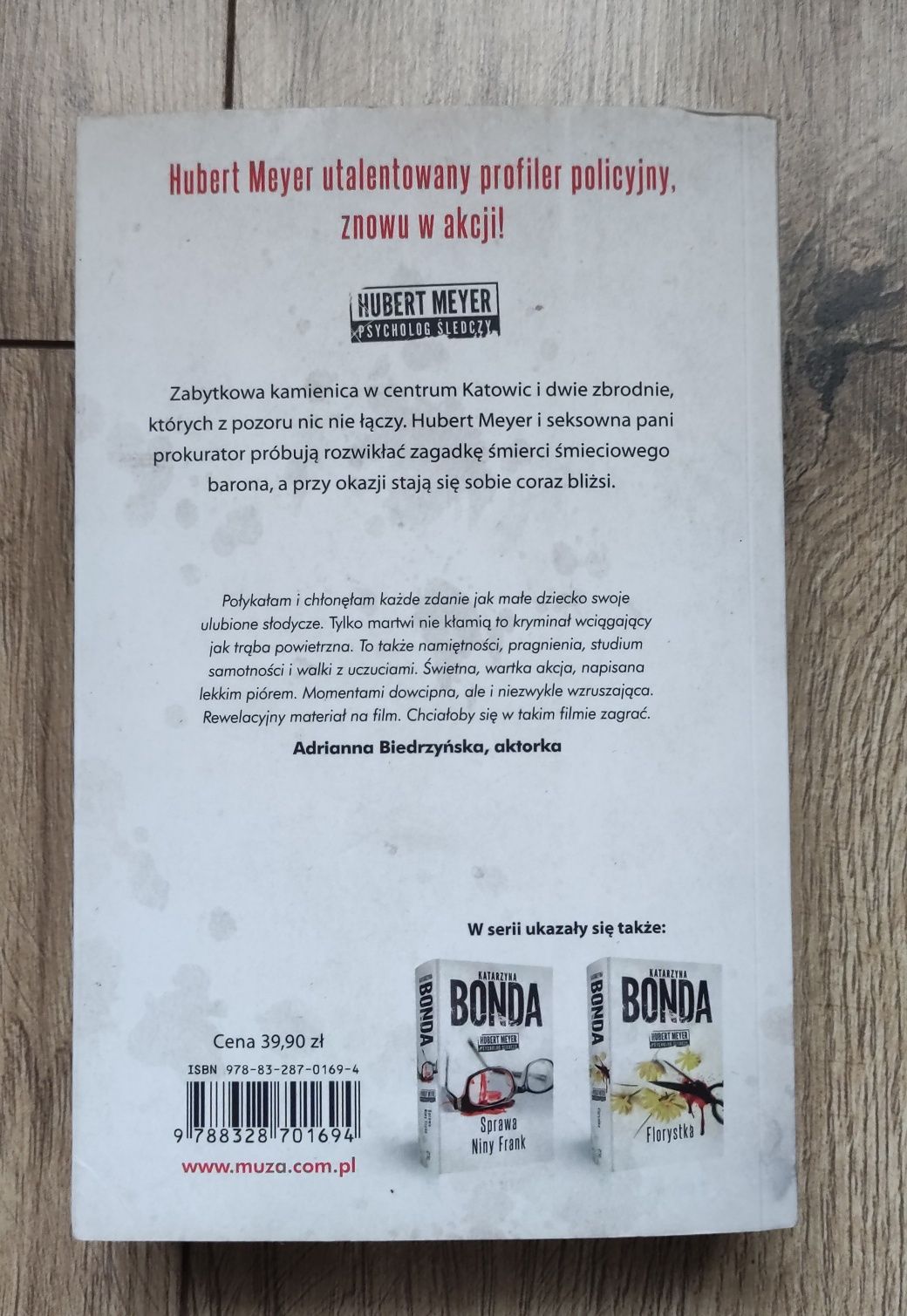 Książka Katarzyna Bonda Tylko martwi nie kłamią