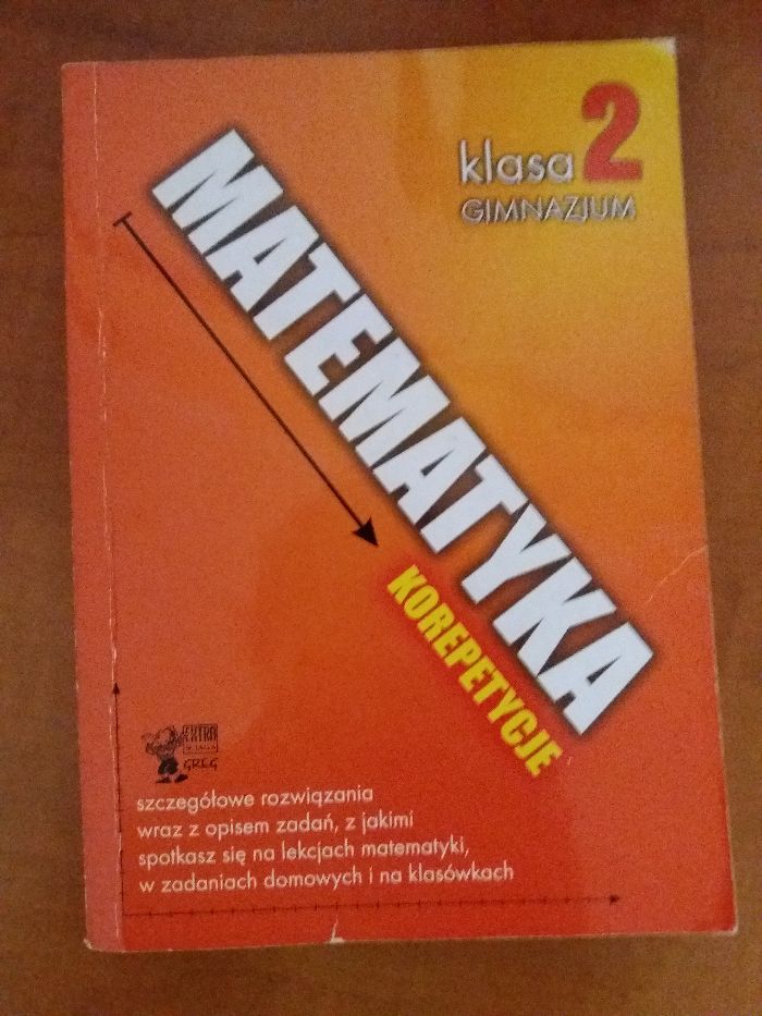 Matematyka korepetycje klasa 2 gimnazum