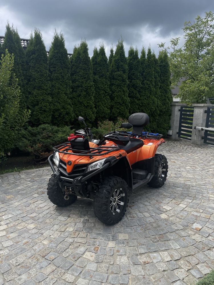 Quad CF MOTO 450 Zarejestrowny 2019 rok z Pługiem