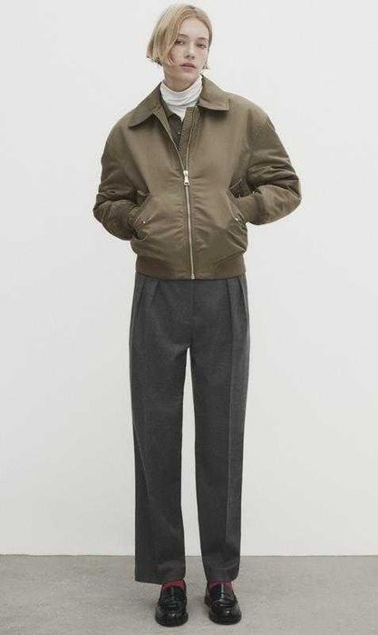 Жіночий бомбер massimo dutti S