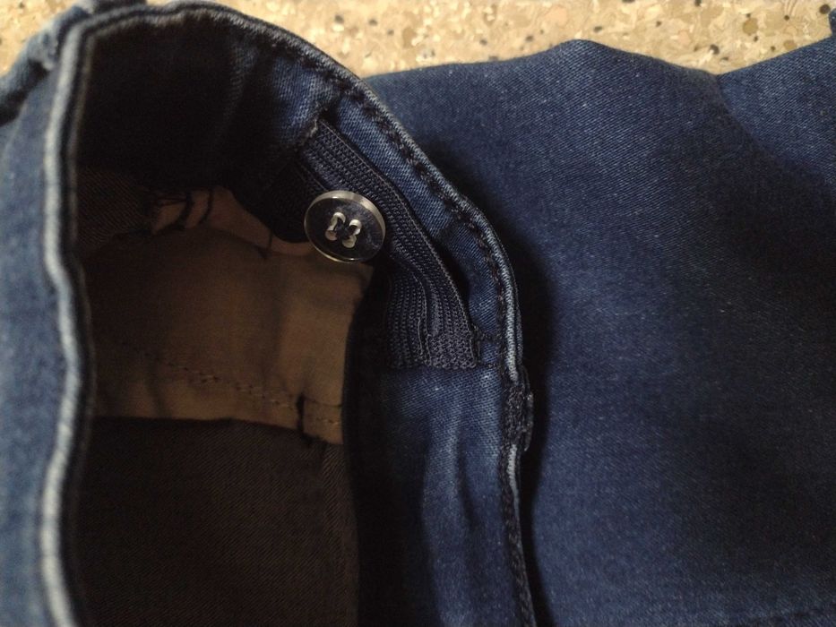 Zestaw H&M TU 3 szt spodnie jeansowe getry legginsy r. 128 paka