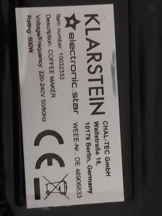 Ekspres syfon elektryczny