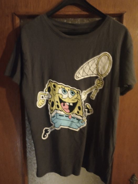Koszulka t-shirt SpongeBob firmy Cropp rozmiar M