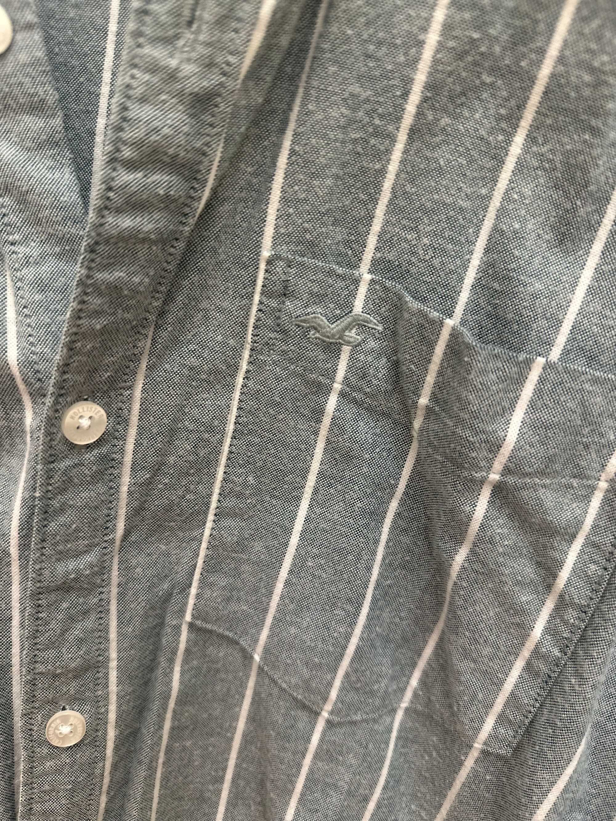 koszula hollister xl męska w paski