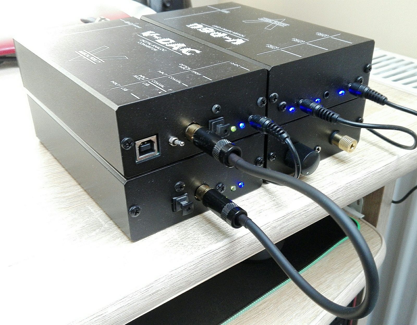 Komplet IC Wireworld Luna 8 MOGAMI 2964 coaxial 25 cm DAC TOPPING SMSL