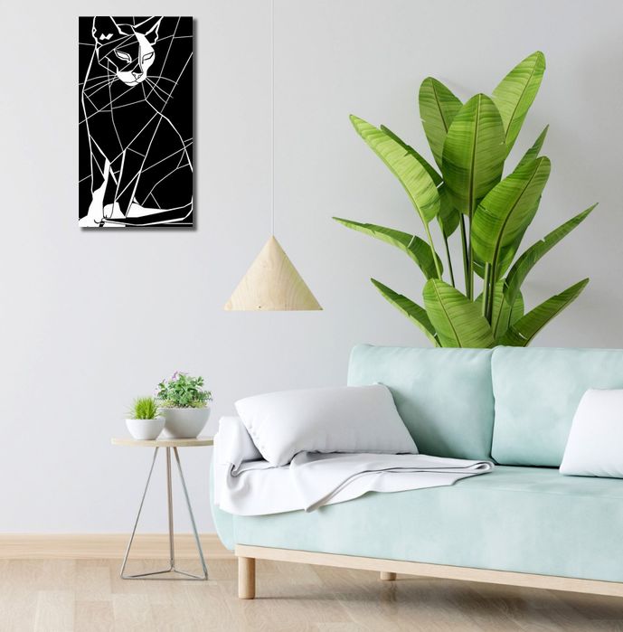 Obraz 30x60cm Wyjście Poza Ramy