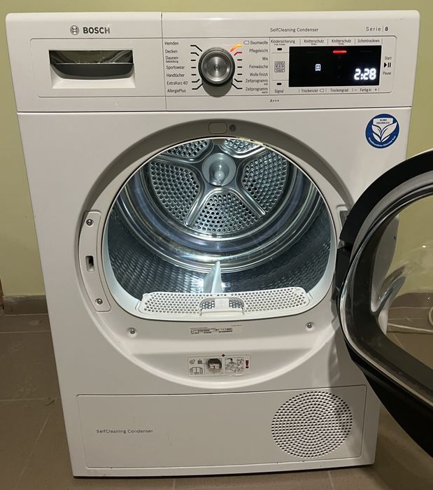 2019рік Сушка сушильная машина Bosch Serie8 з тепловим насосом 1000Вт