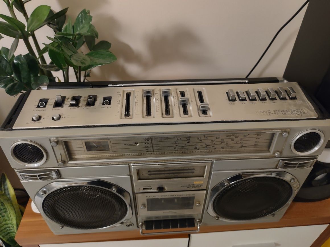 Boombox vintage lata 80