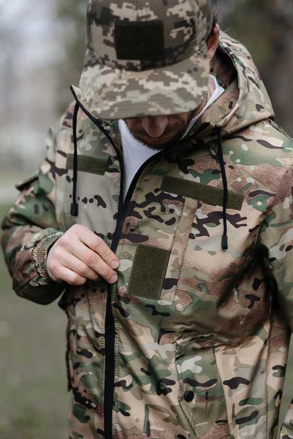 Чоловічий костюм Soft shell Easy Мультикам легкий демісезонний S-3XL