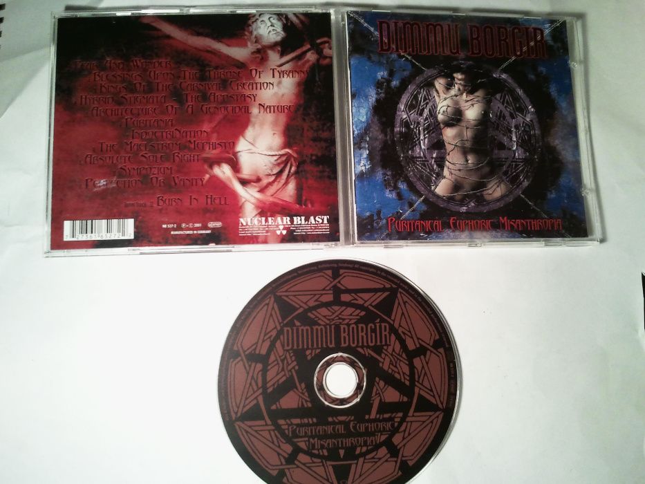 Płyta CD Dimmu Borgir Puritanical Euphoric Misanthropia 2001