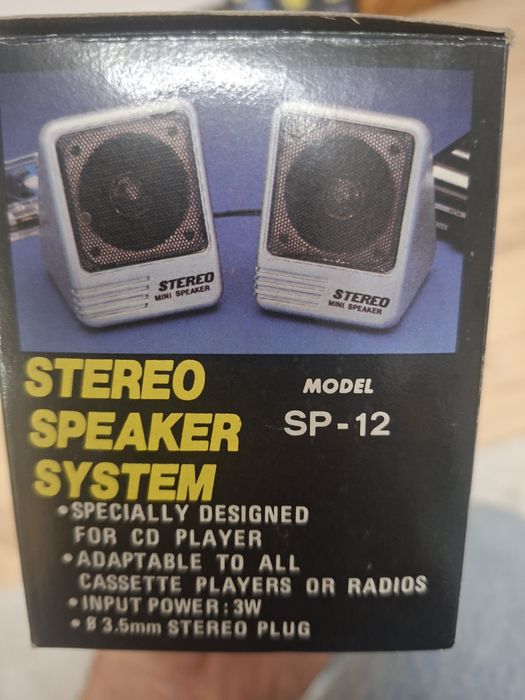 Głosniki HBA Stereo mini speaker 3W