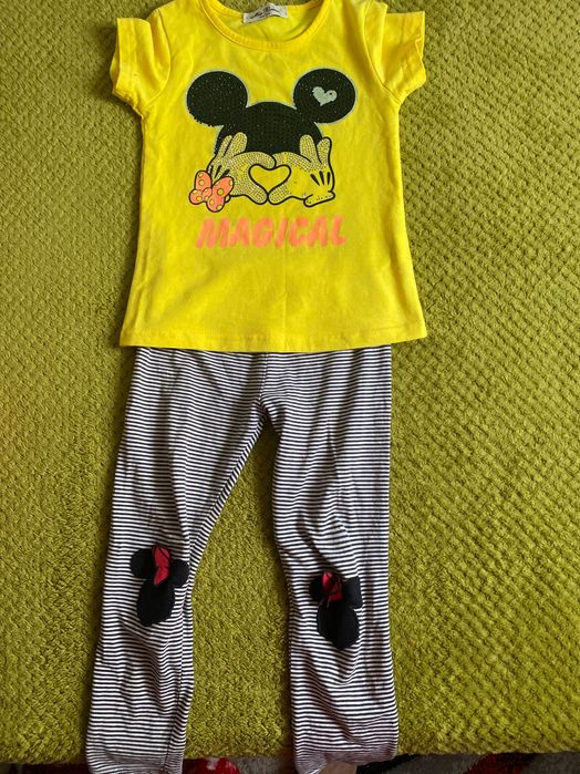 Дитячий комплект мінні маус M&S на зріст 4-6 рочків