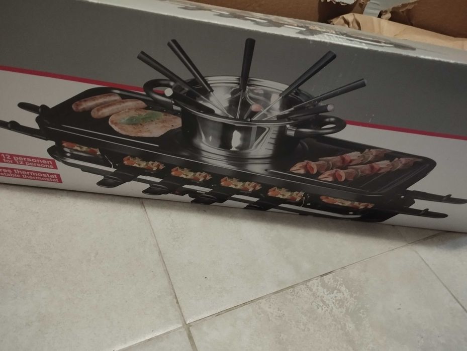 Електро Гриль+Раклеті+Фондю