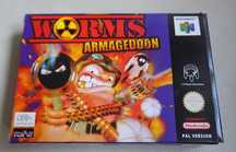 Worms Armageddon na Nintendo 64 - komplet 3xA, oryginał, sprawny SAVE