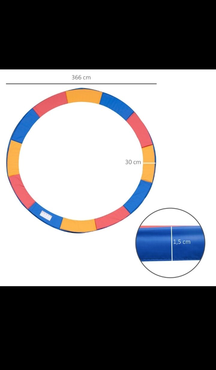 Osłona sprężyn do trampoliny 430cm
