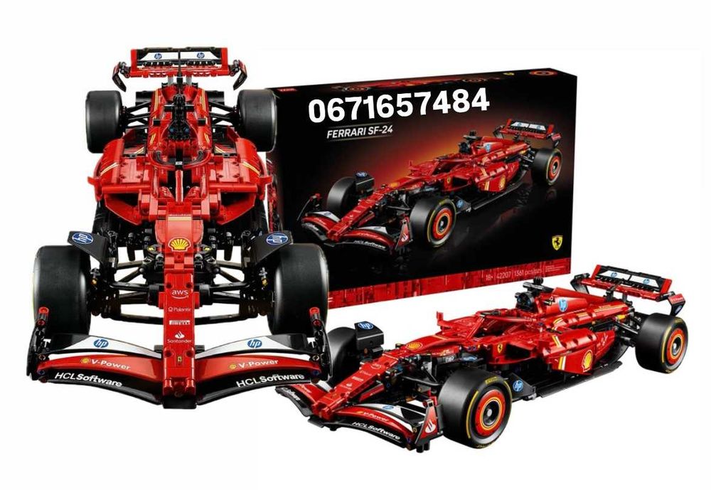 Конструктор LEGO Technic Ferrari F1 Болід Подарунок ЛЕГО Технік Ферарі